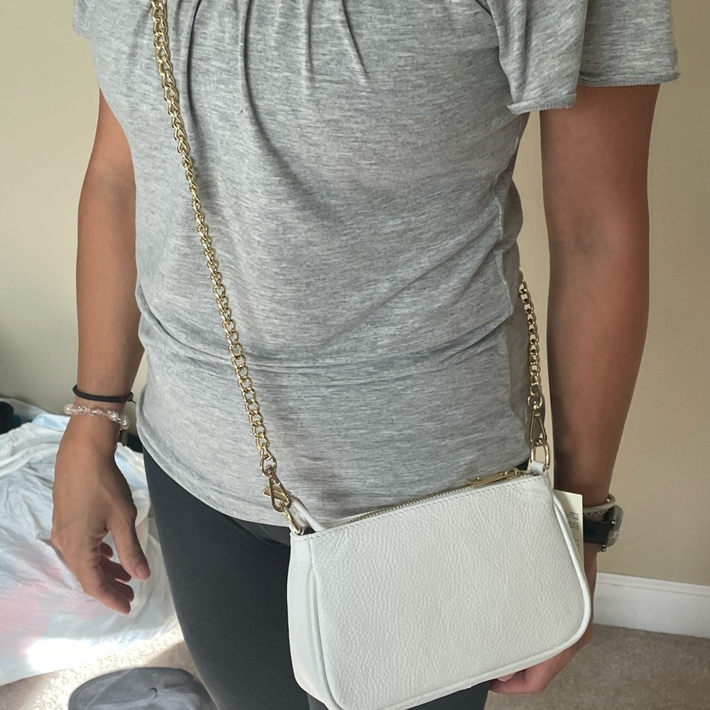 Elegant White Crossbody Bag